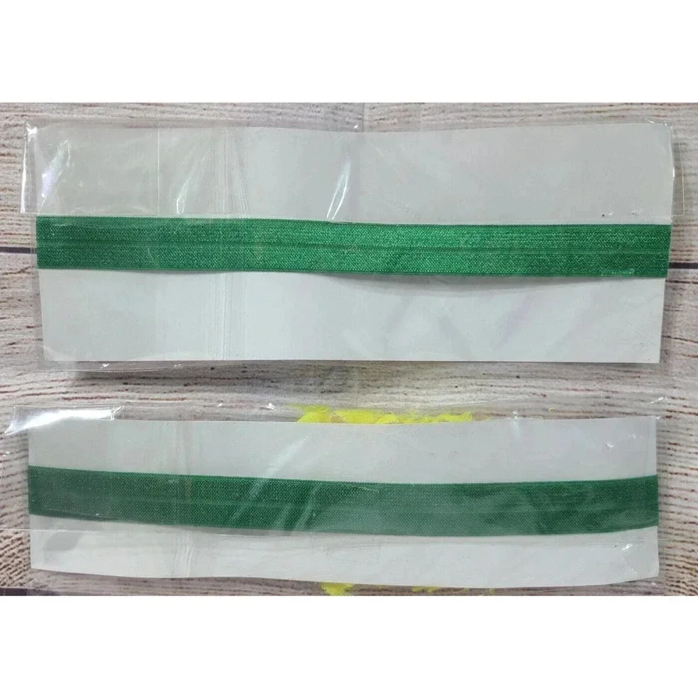 Oakland A's Headbands Unbranded Handmade Infant 3-6 Months Yellow White Green